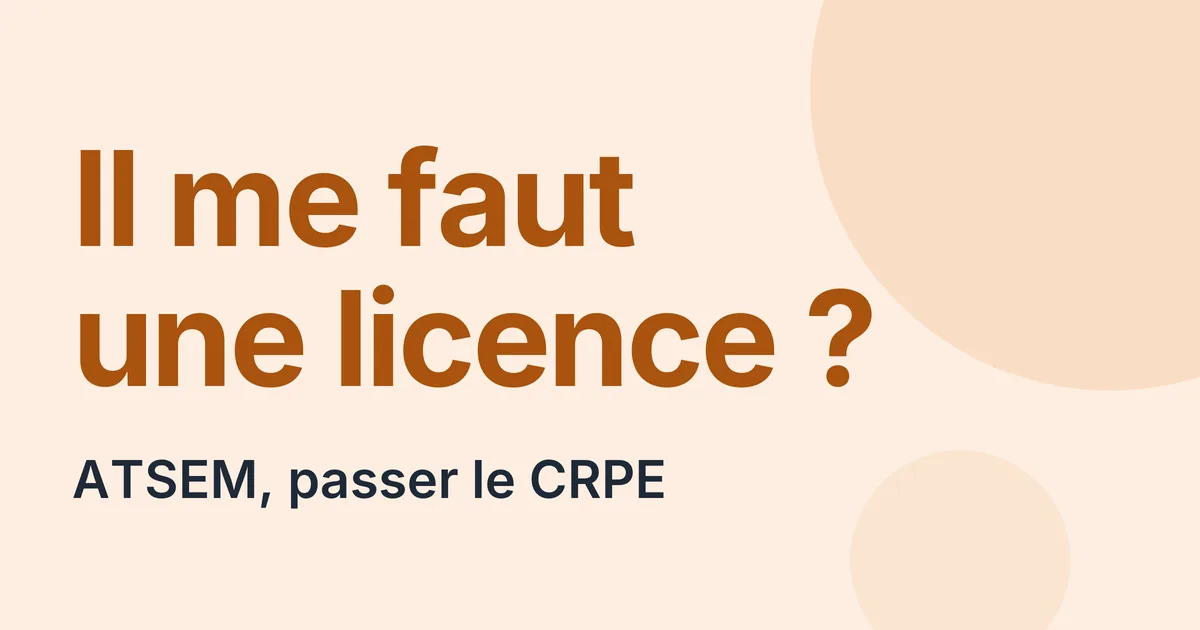 ATSEM, les trois voies pour devenir professeur des écoles