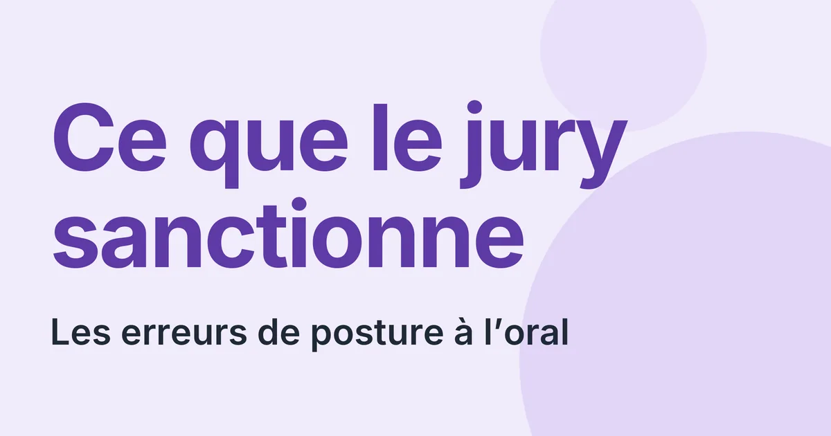 Oral du CRPE, les erreurs de posture que relèvent les jurys