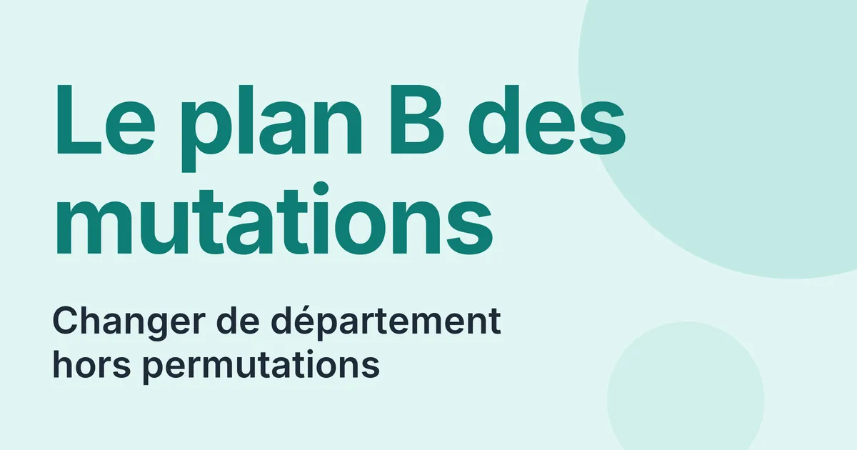 Ineat et exeat, changer de département après les permutations
