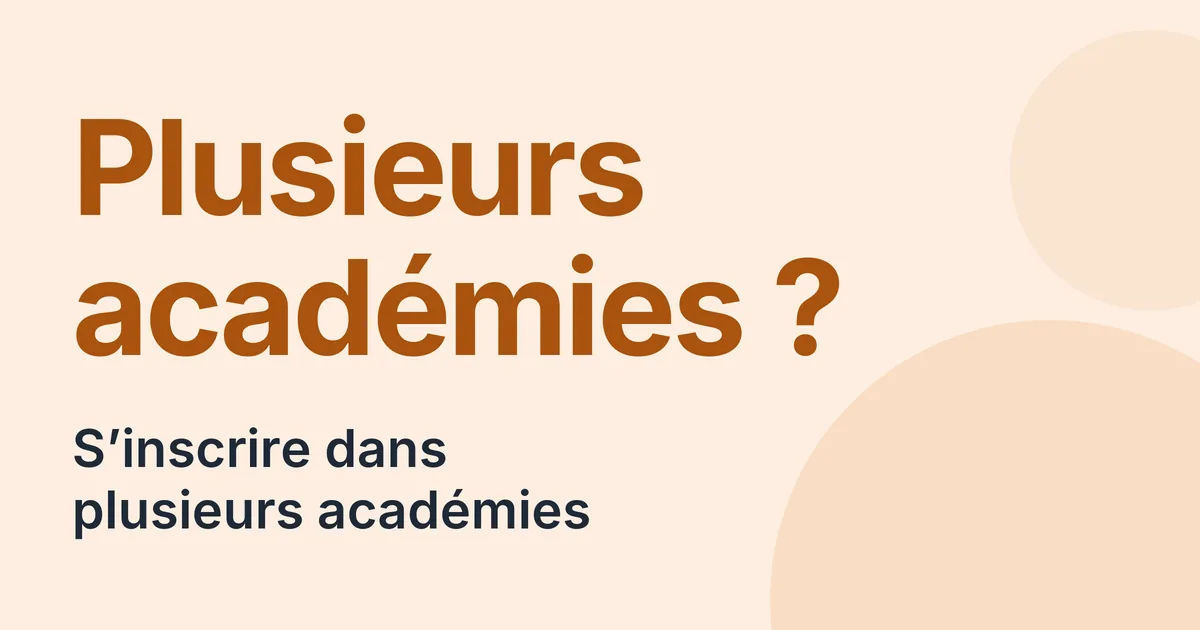 Inscription au CRPE dans plusieurs académies, les trois règles