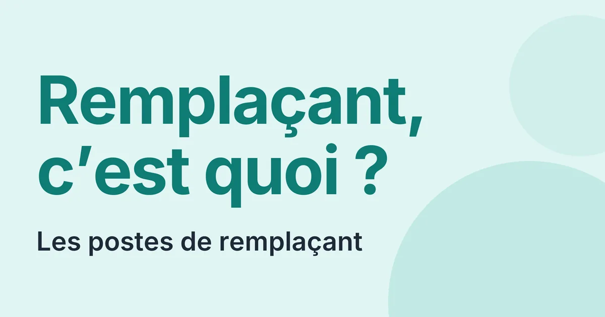 TR, TRS, ZIL et brigade, comprendre les postes de remplaçant