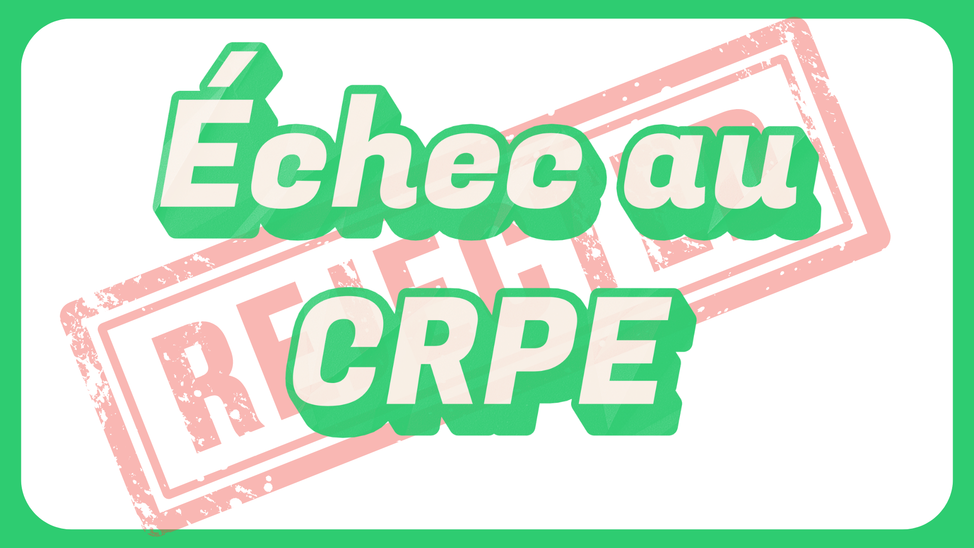 Échec au CRPE : se représenter ou changer de stratégie